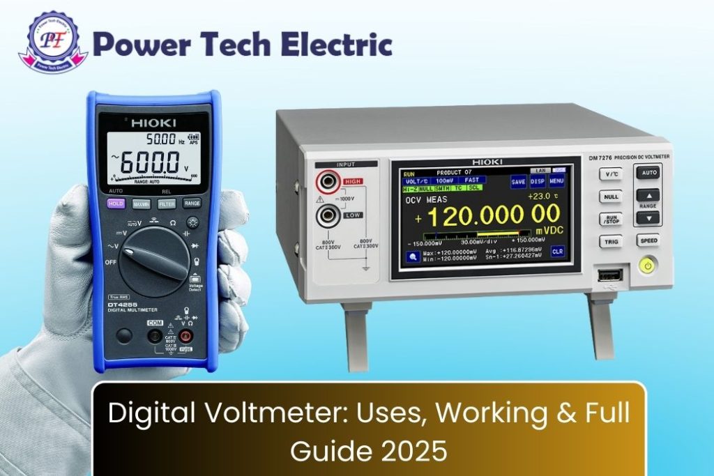 Digital Voltmeter: Uses, Working & Full Guide 2025