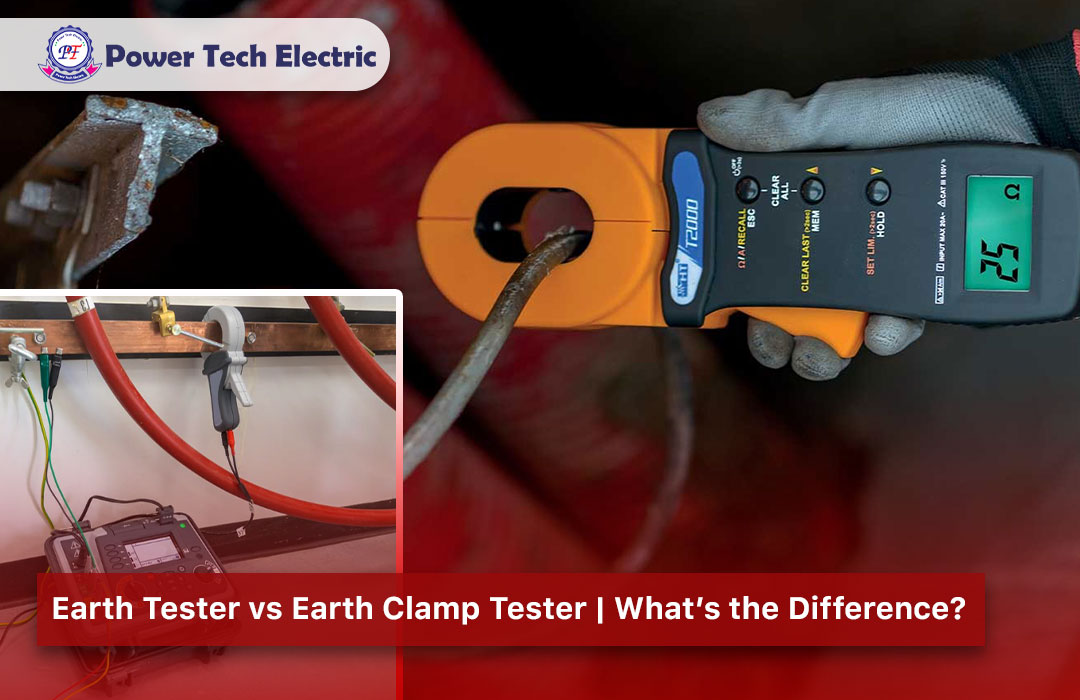Earth Tester vs Earth Clamp Tester blog image