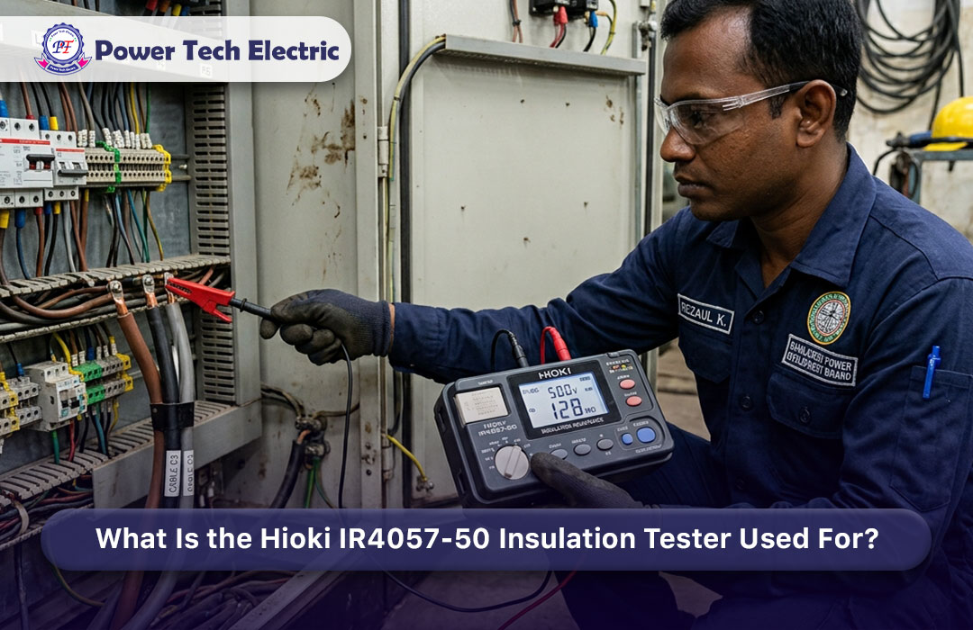 What Is the Hioki IR4057-50 Insulation Tester Used For
